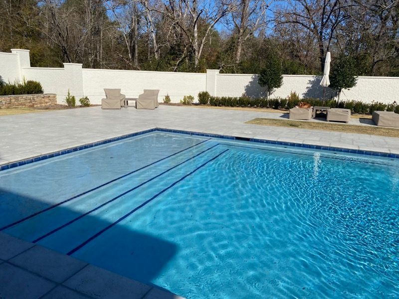 Pamlico Pool Company Serving Middle Georgia Swimming Pool Construction and Design by Pamlico Pool Co., Custom Pool Builder serving Middle Georgia Backyard Oasis