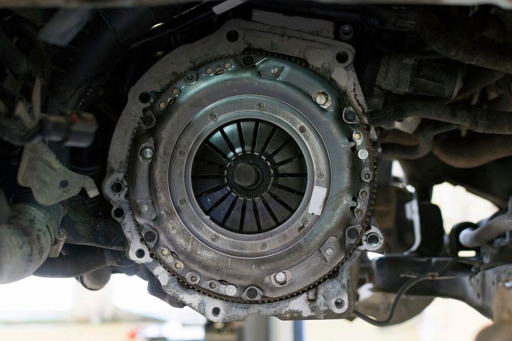 A Clutch On The Underside Of A Car — Evco Automotive in South Albury, NSW