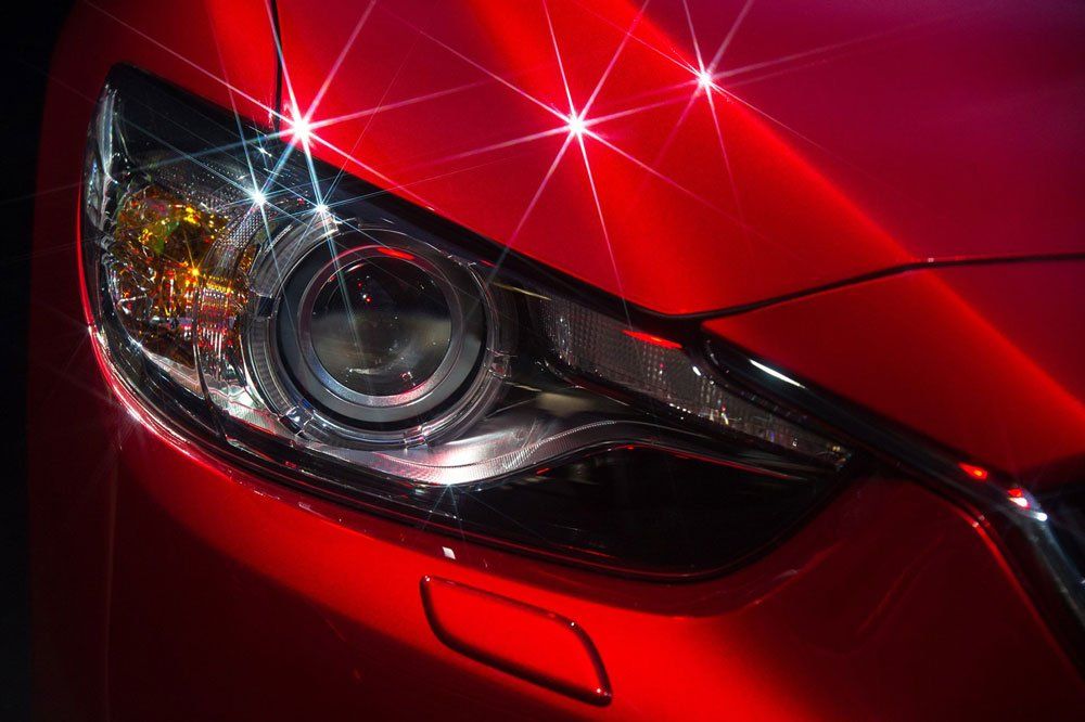 Close-up Shot On A Red Car — Evco Automotive in South Albury, NSW