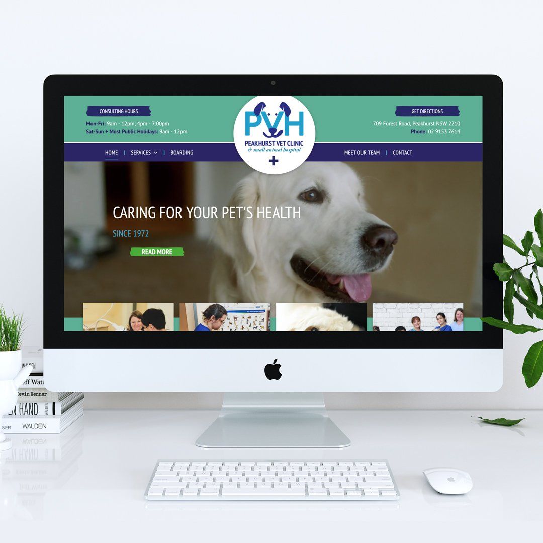 Vet Clinic website design Sutherland Shire