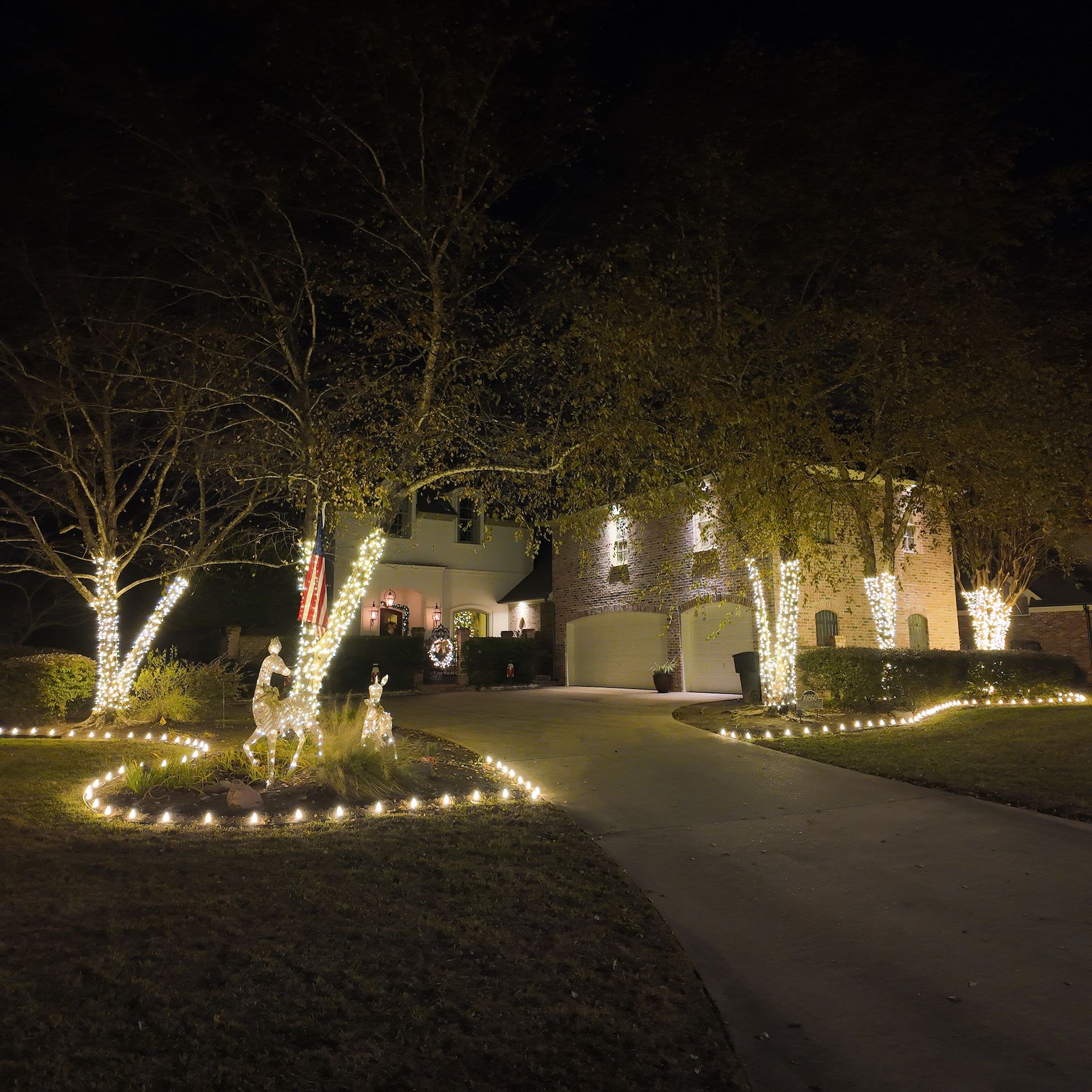 Christmas Light Installation