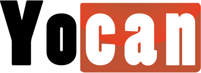 a logo for yocan is shown on a white background