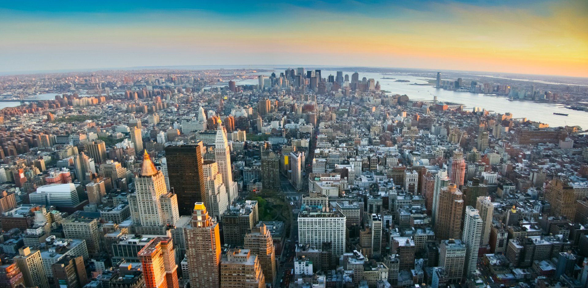 manhattan aerial landscape