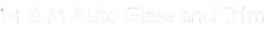 Text reading “I AM Auto Glass and Tint” in pale lettering on a white background