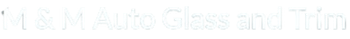 Text reading “I AM Auto Glass and Tint” in pale lettering on a white background