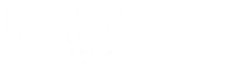 White logo on a white background.