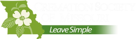 Green logo with white flower and the words “Leave Simple” in italic text