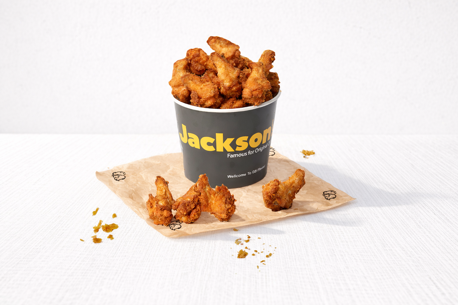 20 HOT WINGS BUCKET