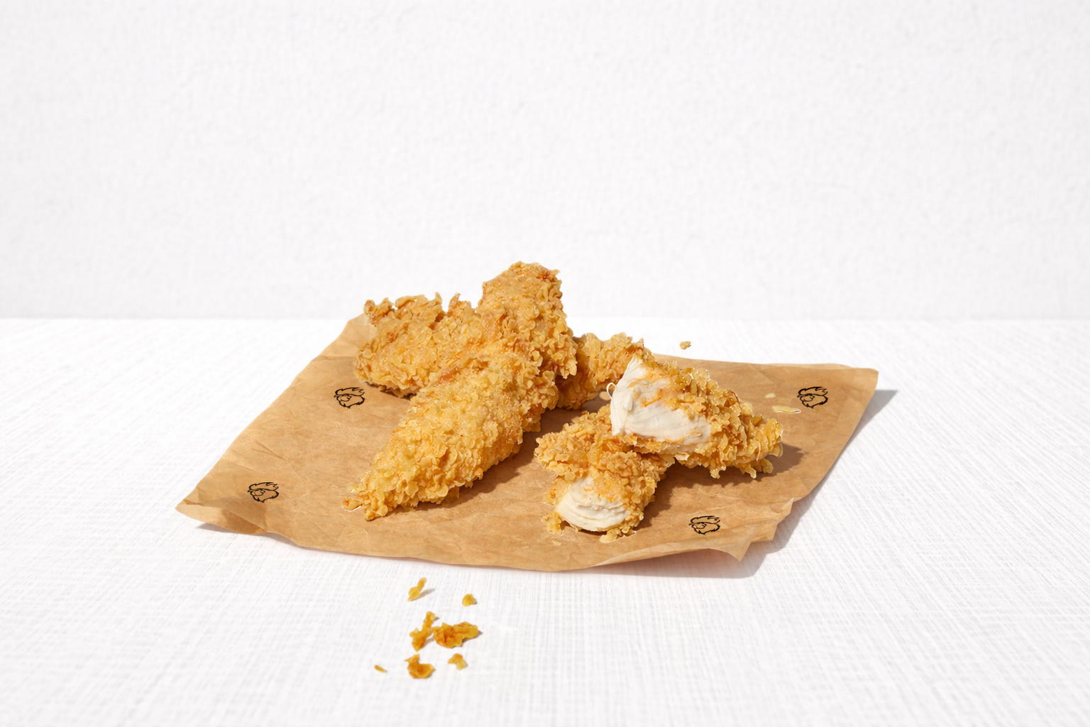 3 BONELESS STRIPS