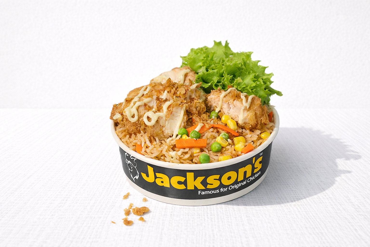 CRISPY CHICKEN RICE 