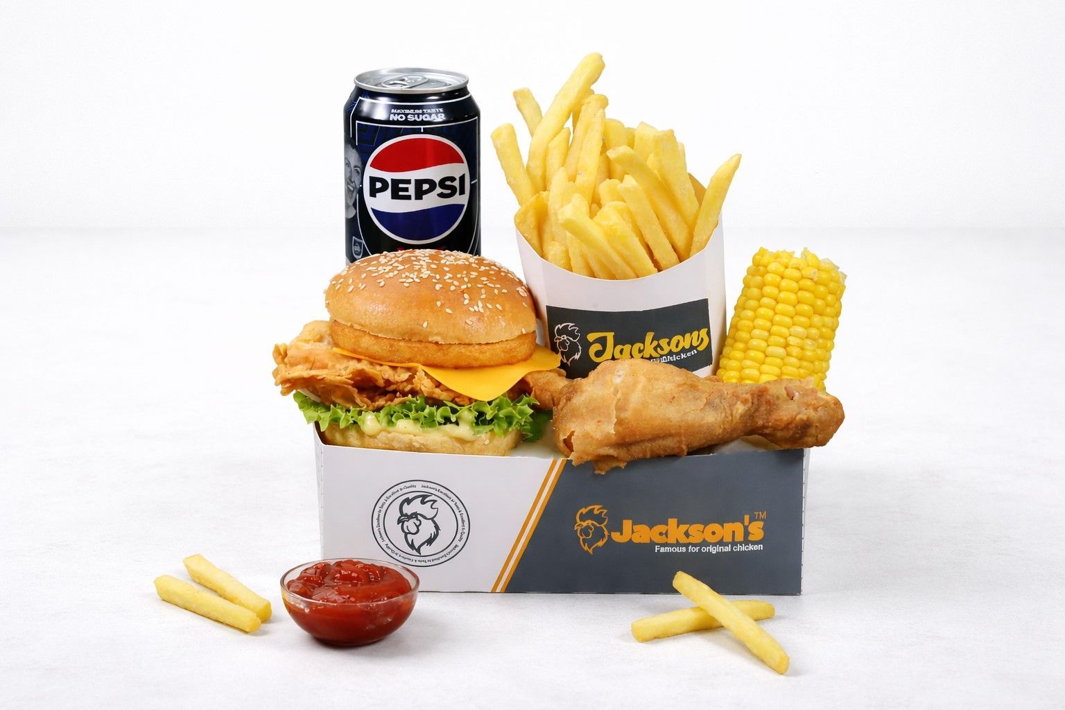 MIGHTY BOX MEAL WITH 1 PC CHICKEN