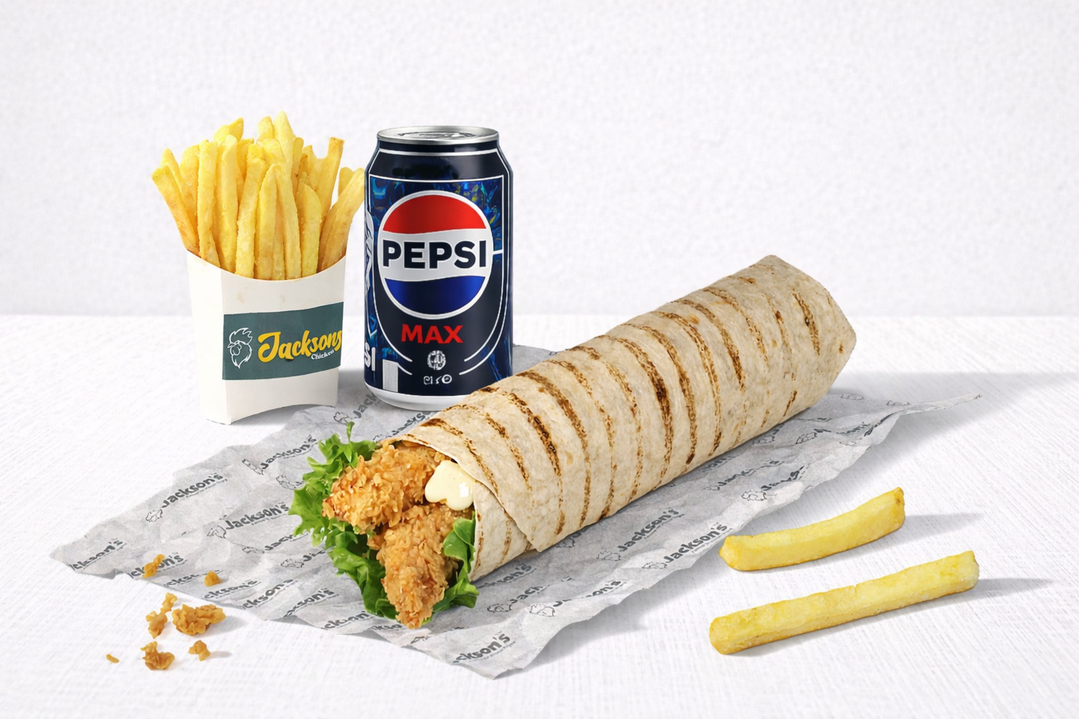 CLASSIC CHICKEN WRAP MEAL