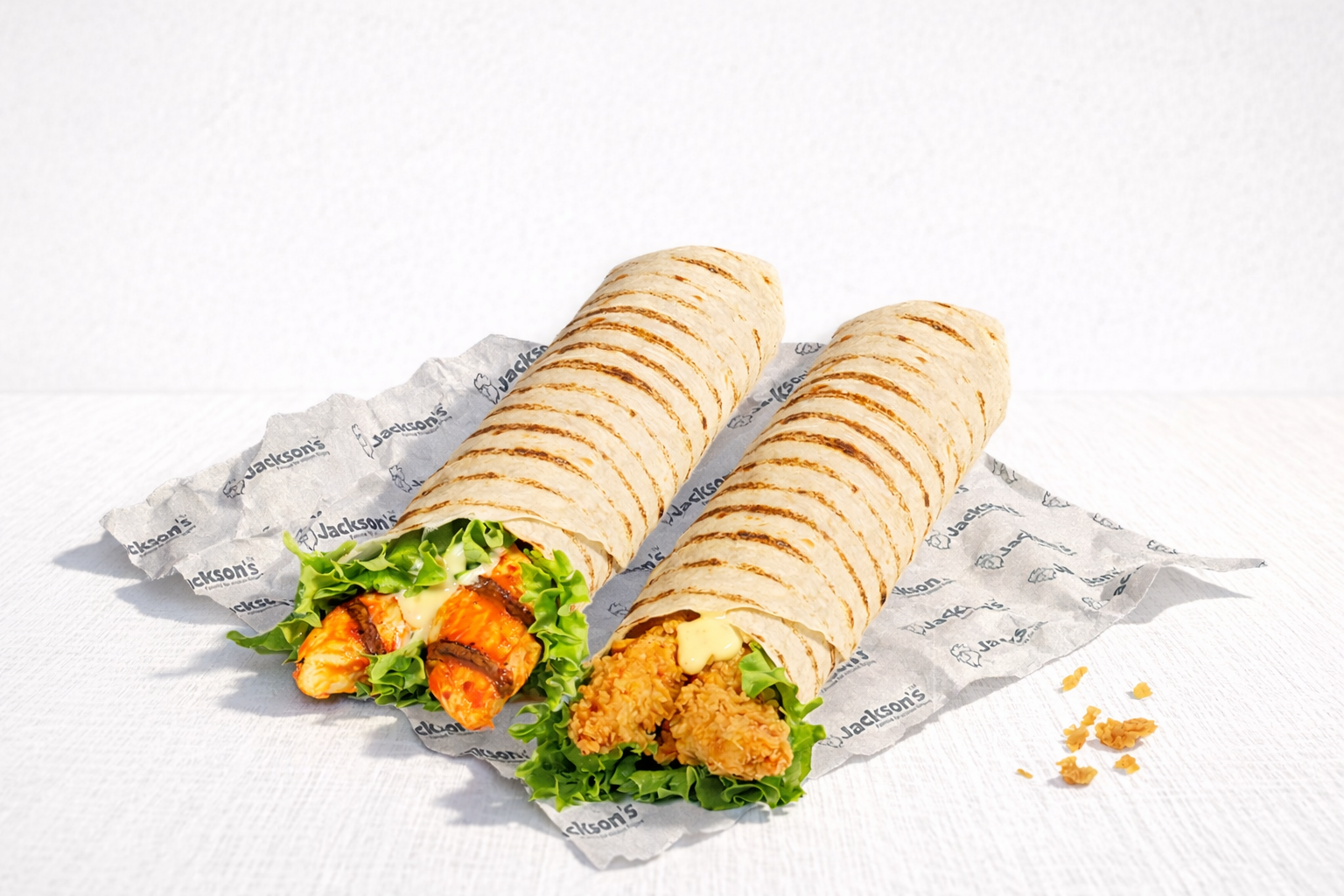 TWO WRAPS CLASSIC OR GRILLED