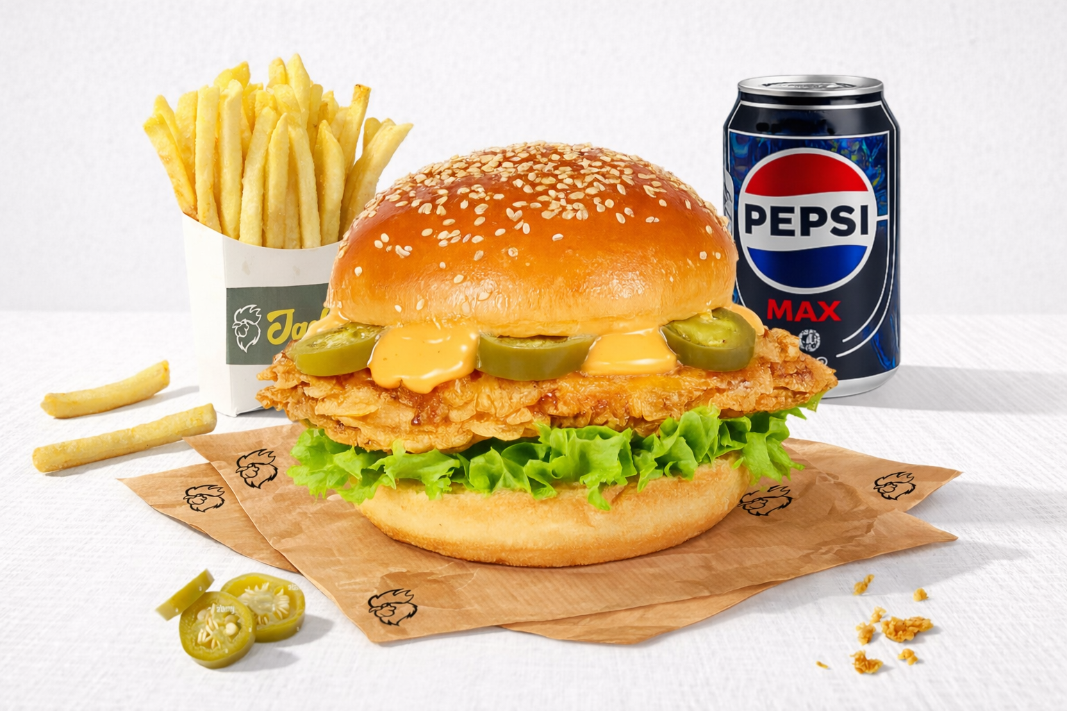 MAXO BURGER MEAL