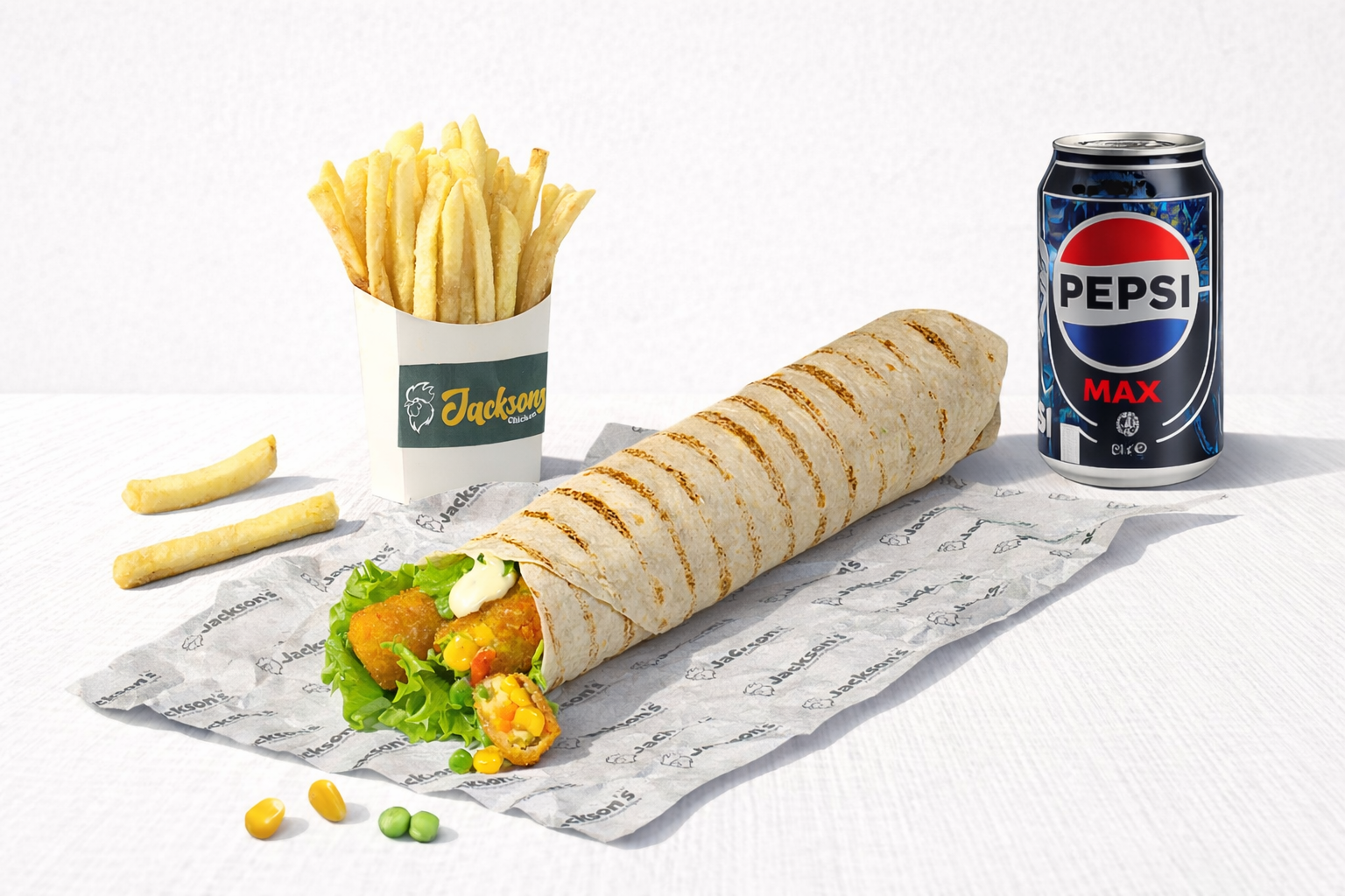 VEGGIE WRAP MEAL
