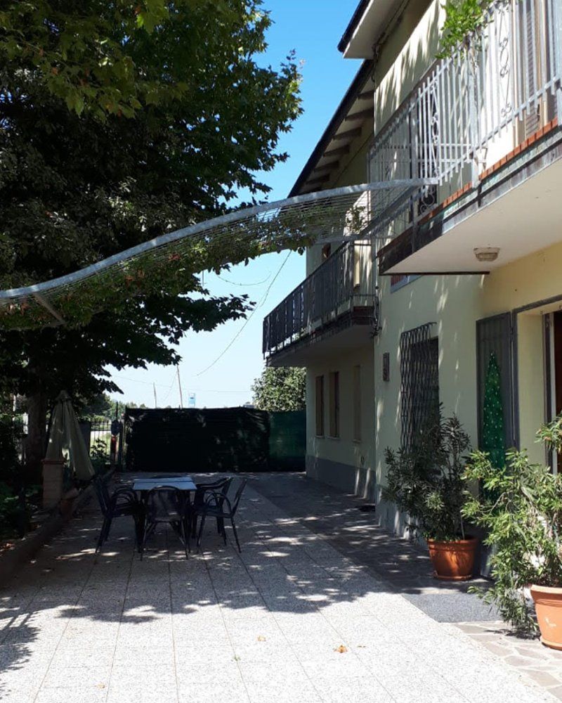 area esterna residenza per anziani
