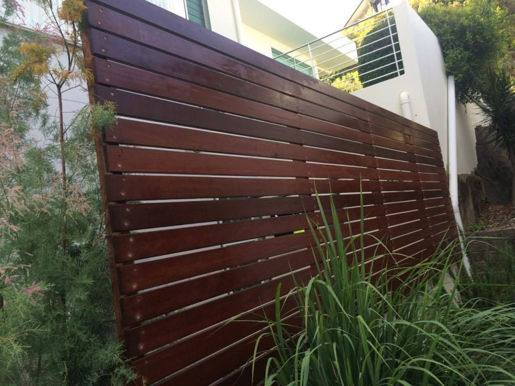 Wooden Privacy Screen on the Side of House — Bootle Timber QLD Pty Ltd in Garbutt, QLD