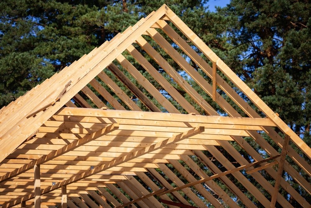 Wood Roof Frame — Bootle Timber QLD Pty Ltd in Garbutt, QLD