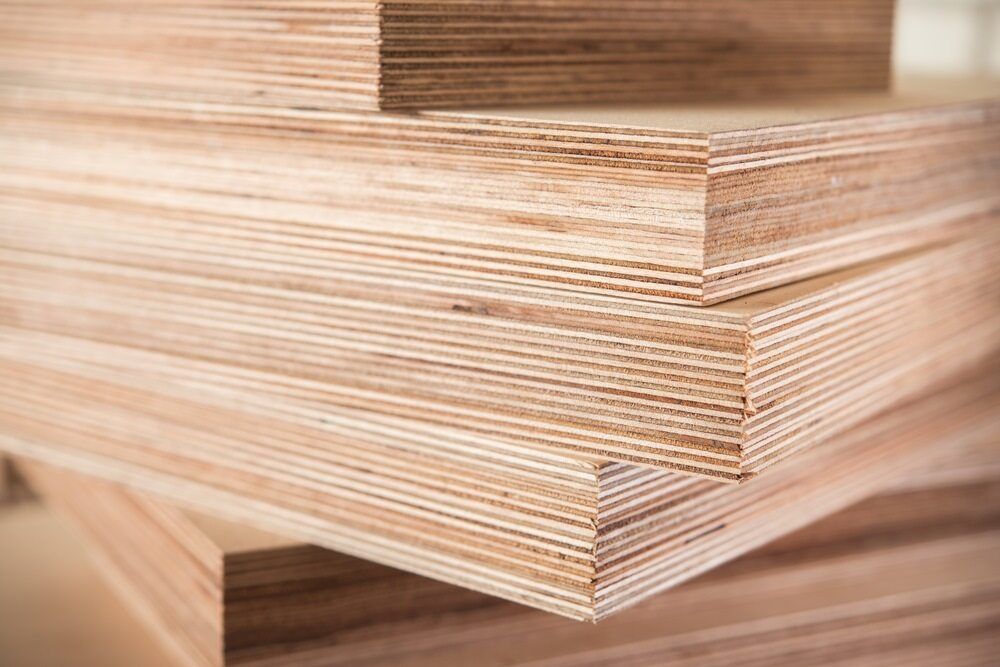 Slabs of Ply Stacked in Pile — Bootle Timber QLD Pty Ltd in Garbutt, QLD