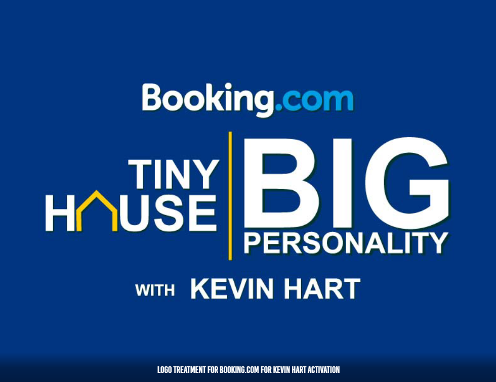 Booking.com logo above the text
