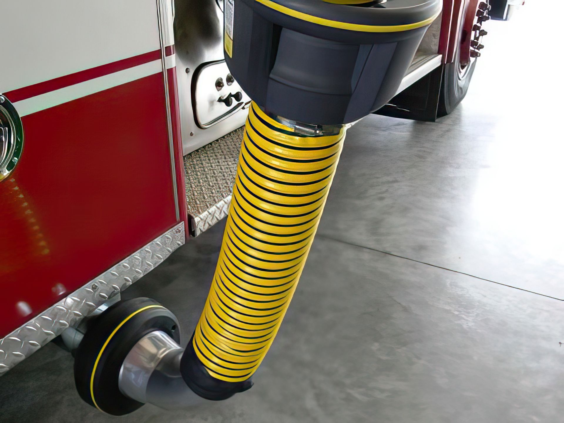 Fire station diesel fume protection