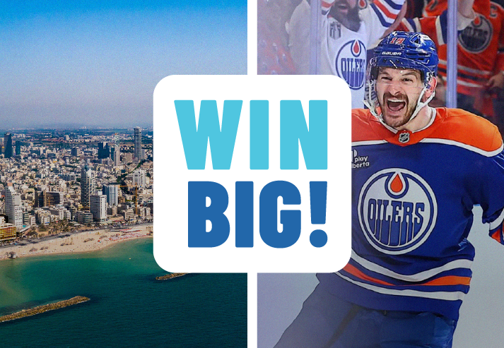 Win Big! Trip to Israel or meet Zach Hyman