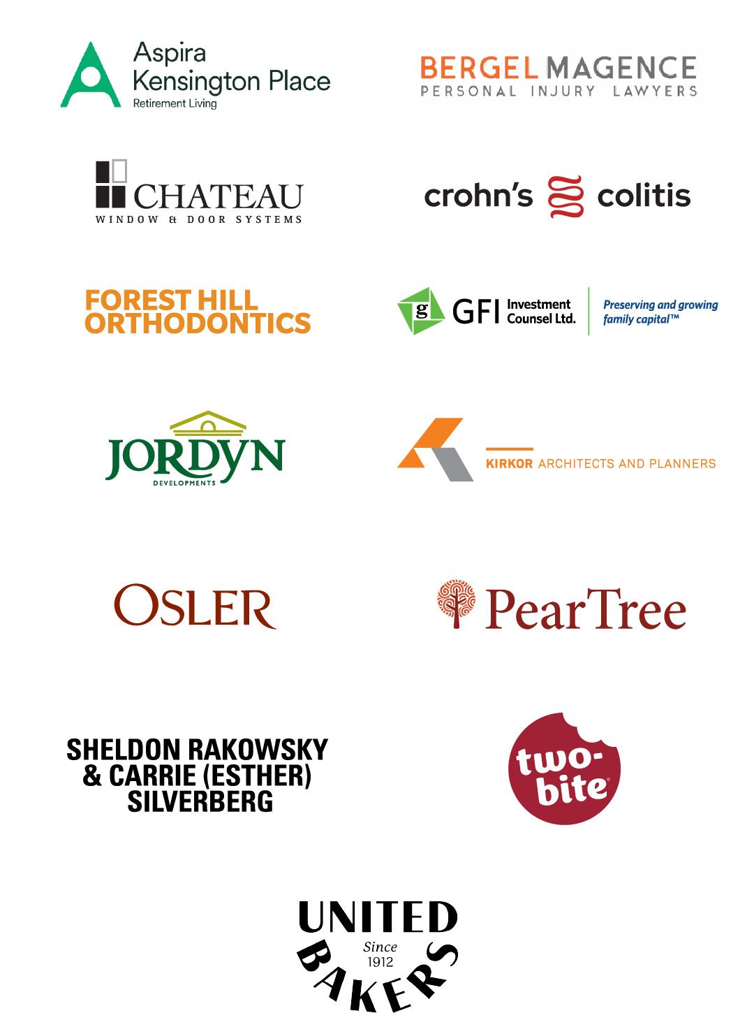 Mitzvah Sponsors