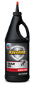 Black bottle of automotive gear oil, labeled 