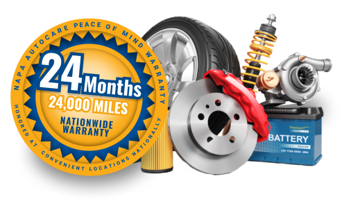 24 Months / 24,000 Miles Nationwide Warranty Logo - Generational Auto