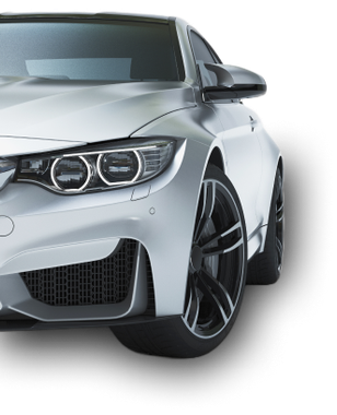 Partial front view of silver car | Napa McQueen
