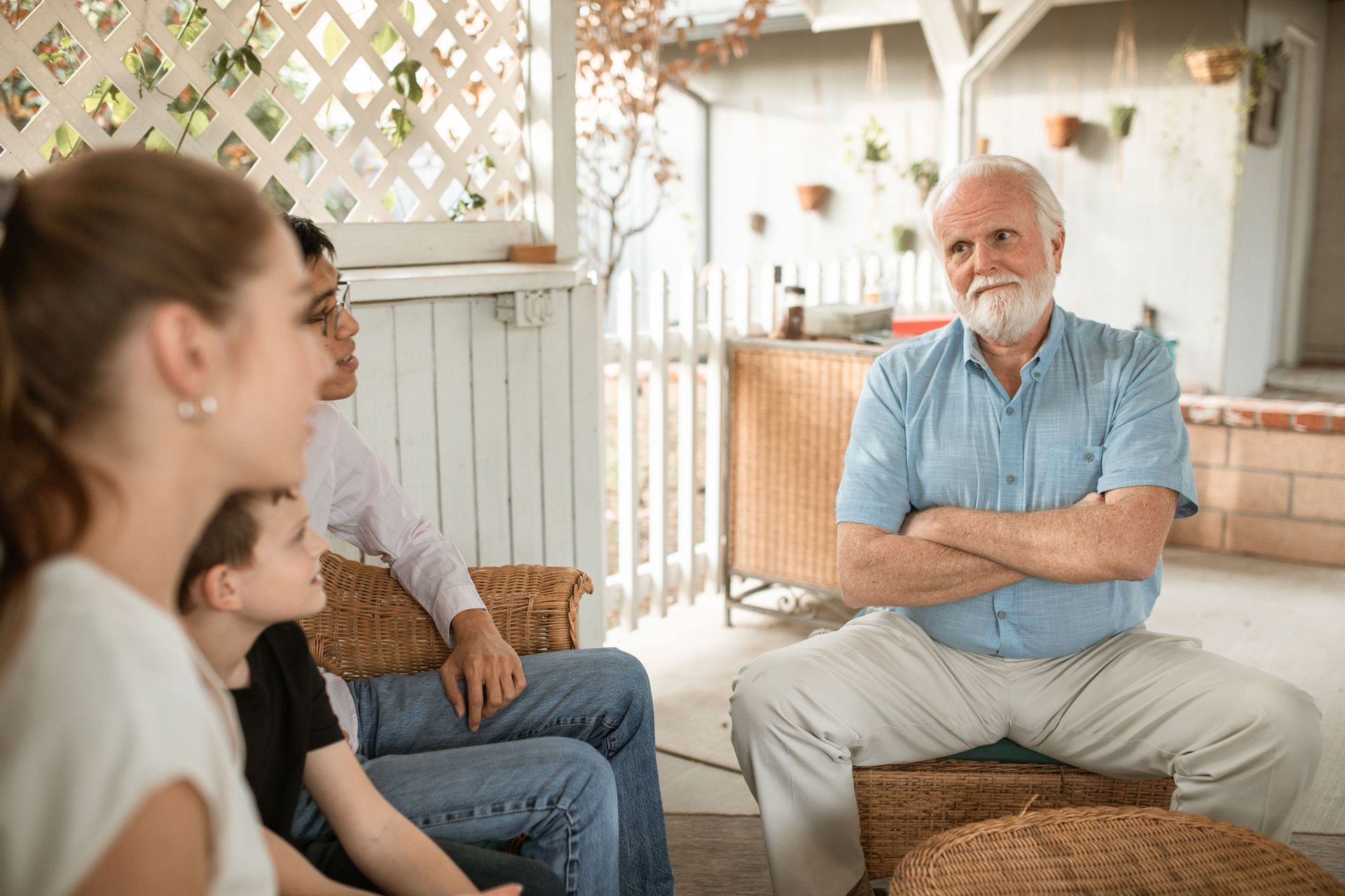 California adult child helping aging parent set up power of attorney documents