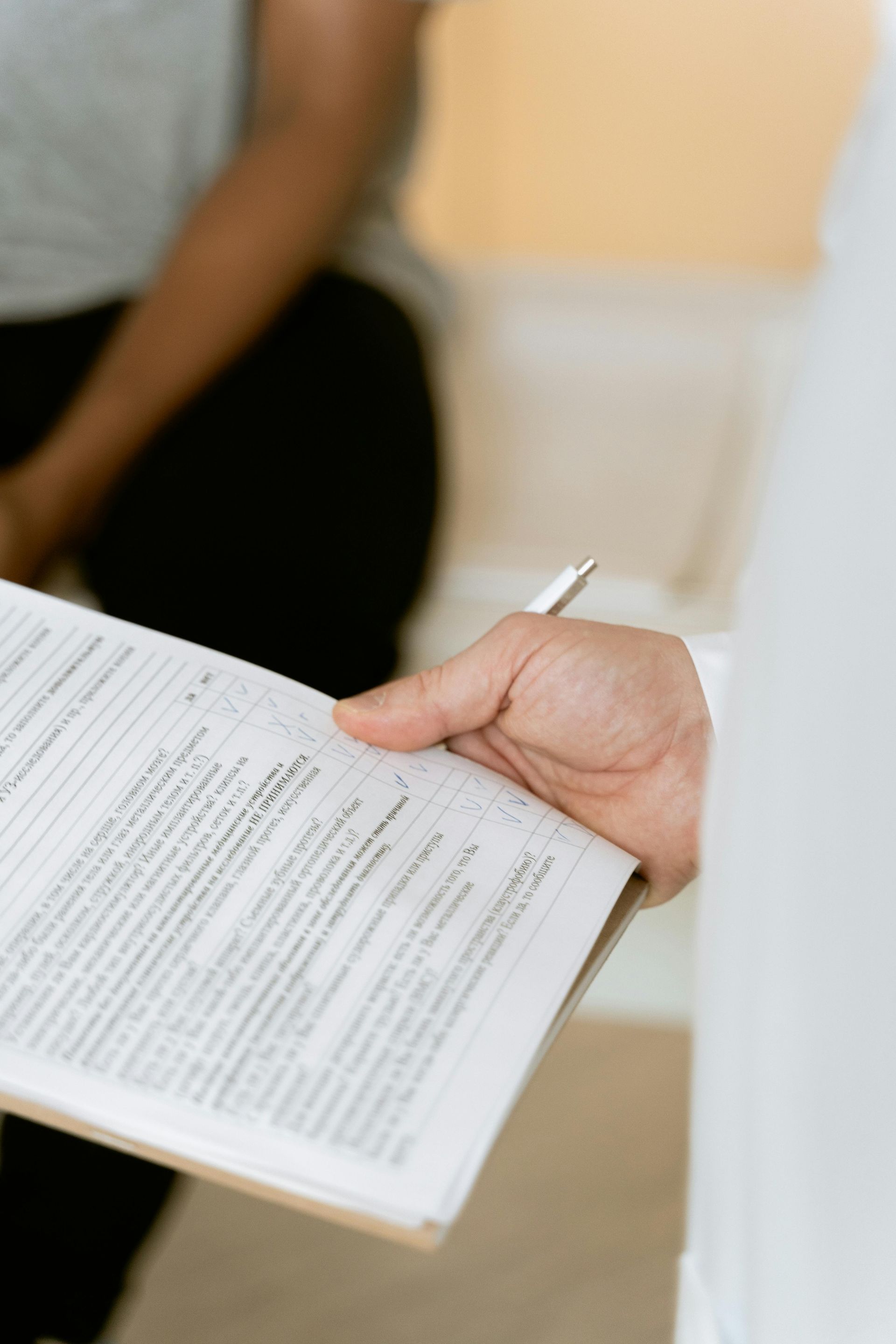Reviewing advance healthcare directive and medical authorization forms in California