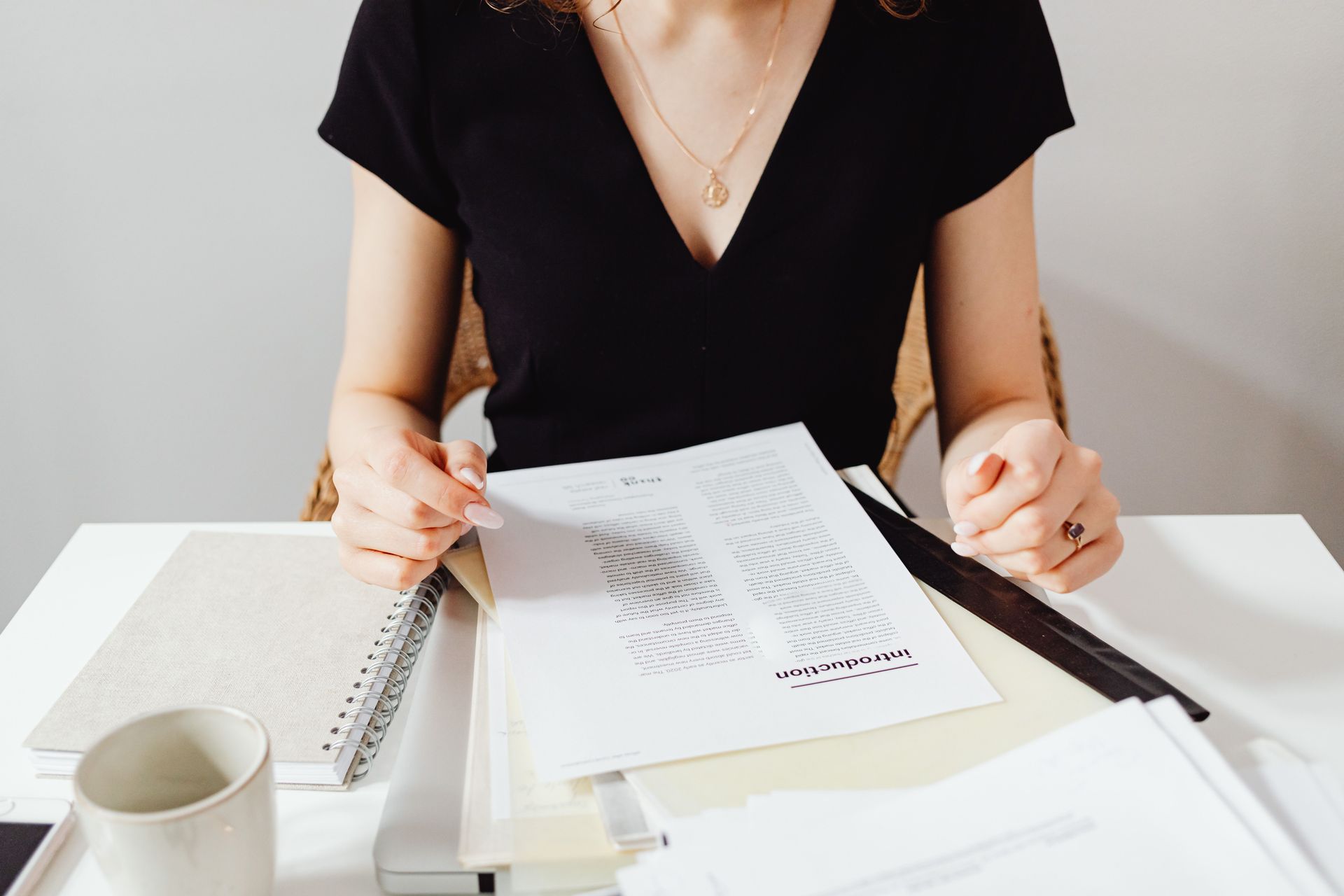 California successor trustee reviewing trust administration documents and fiduciary duties.