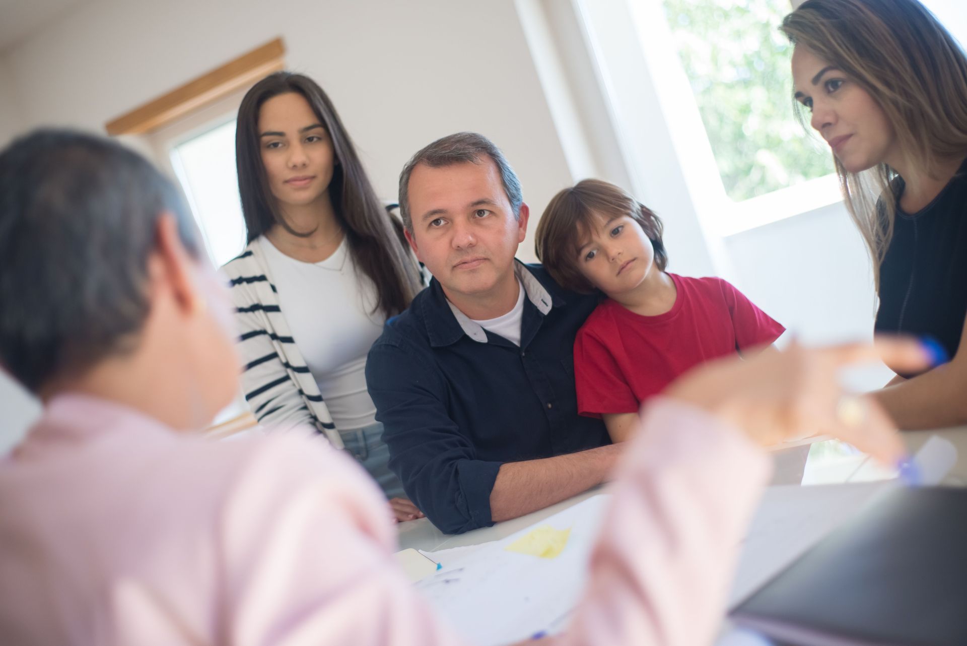 California family business owner planning succession with estate planning attorney.