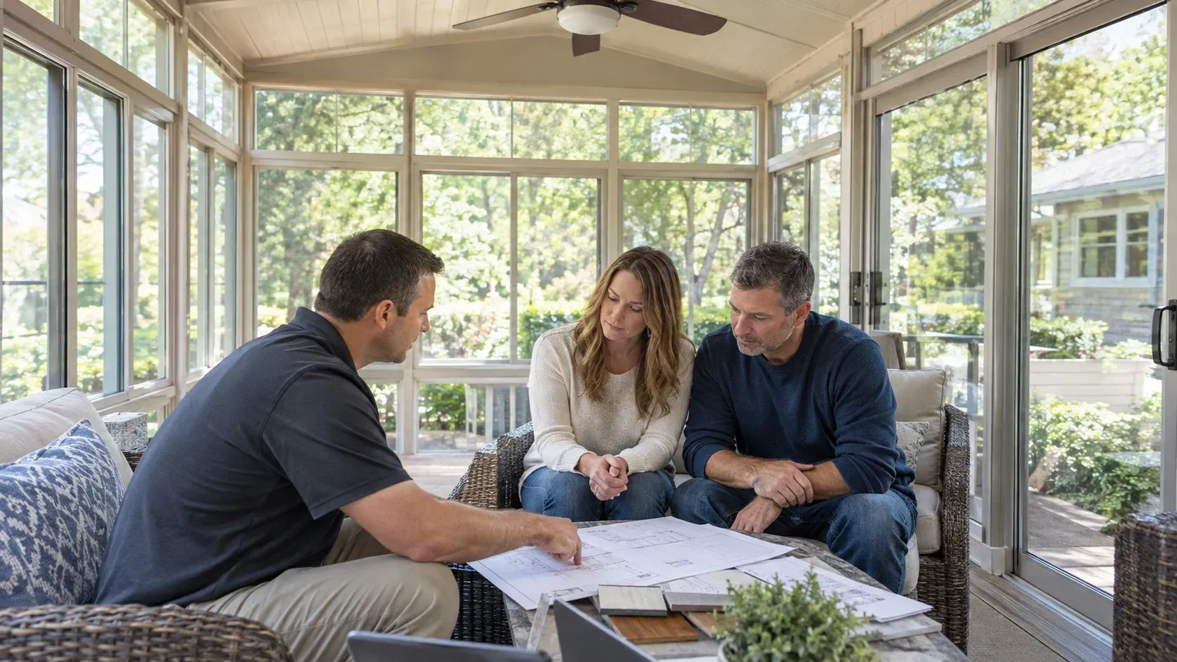 What Does a 3-Season Room Cost in Milwaukee, WI? Planning session.