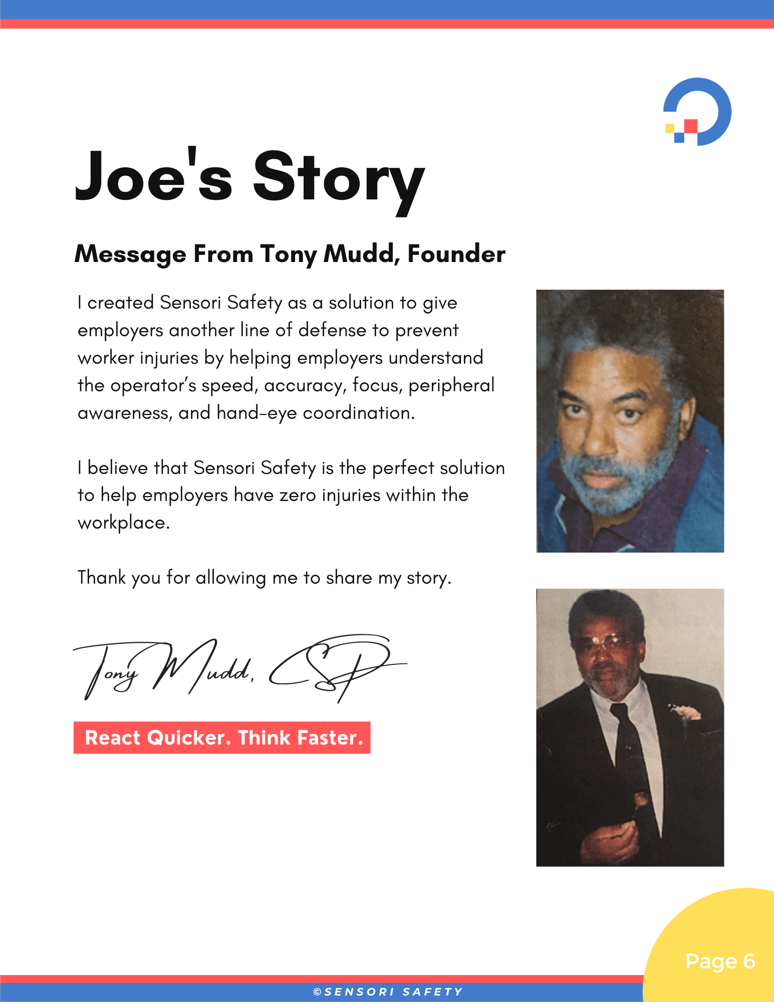 Story of Sensori Safety | Vision Training for the Workplace