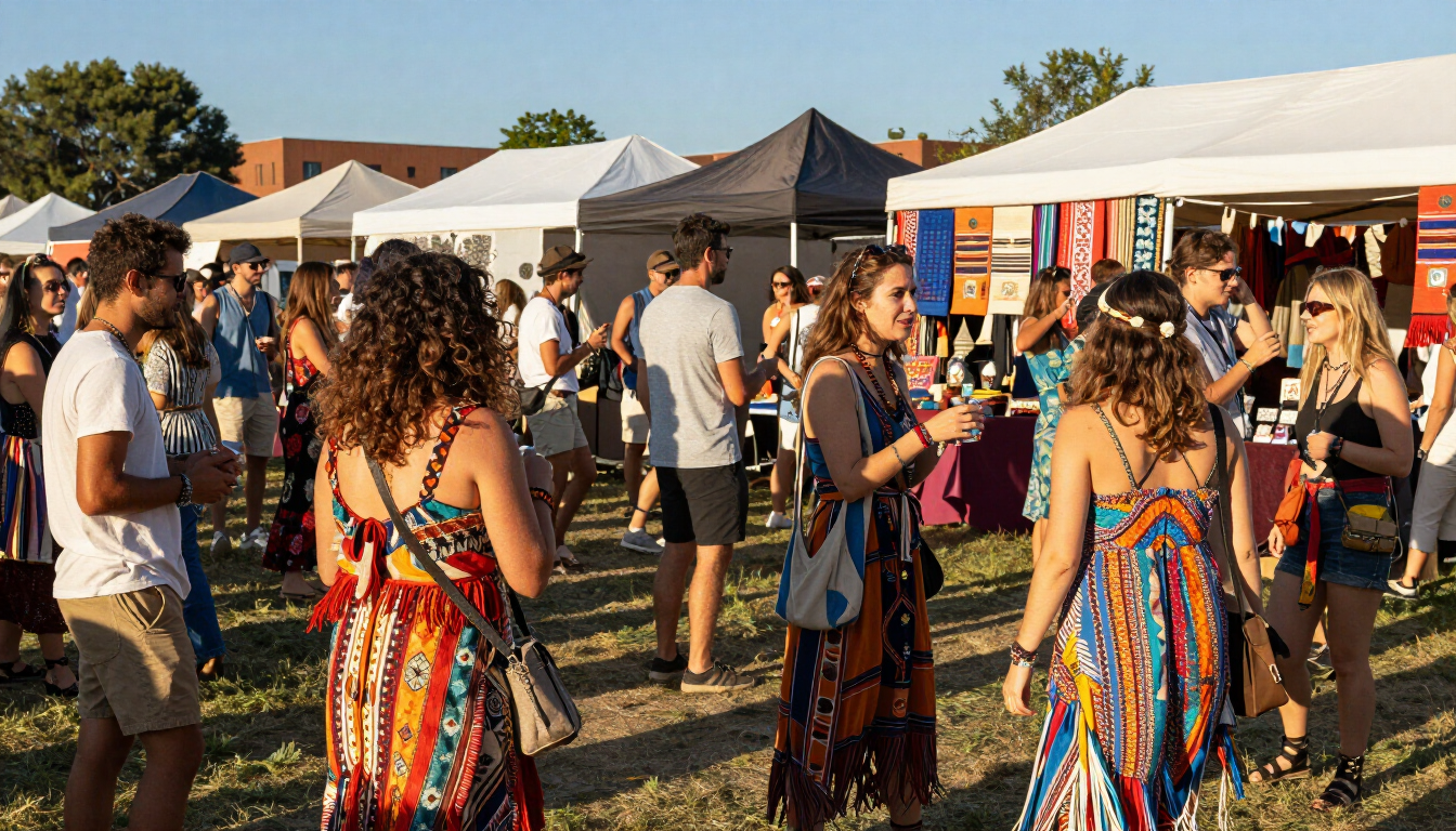 Festival Market Vibe