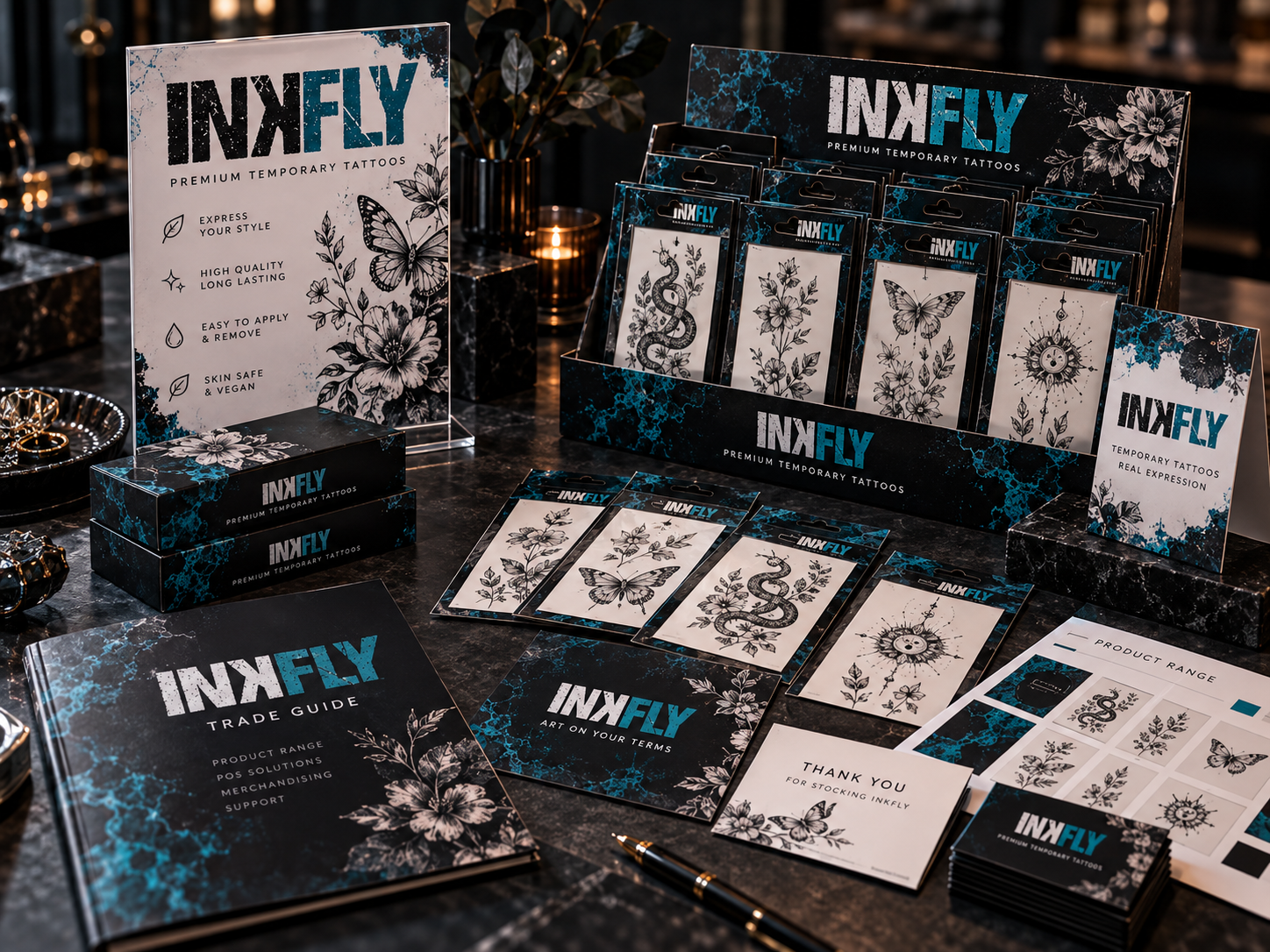 Inkfly Summer Salon Social Pack