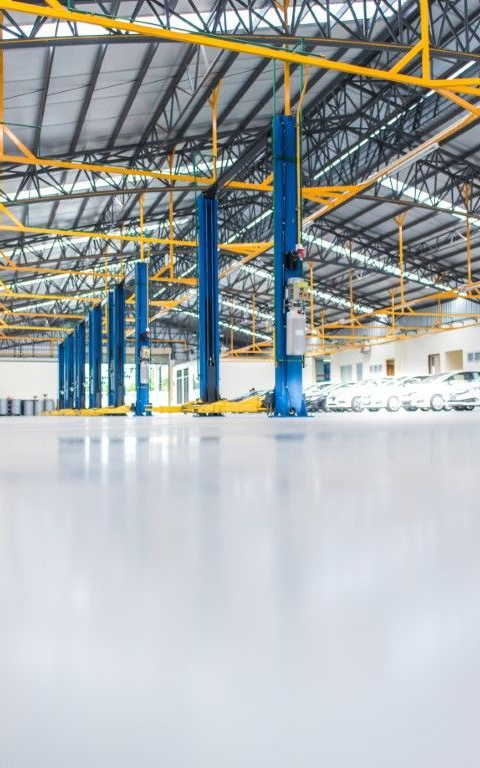 Durable commercial coating in a Topeka restaurant