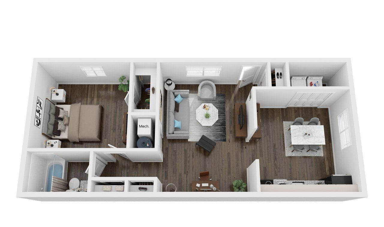 1 BD/1 BA