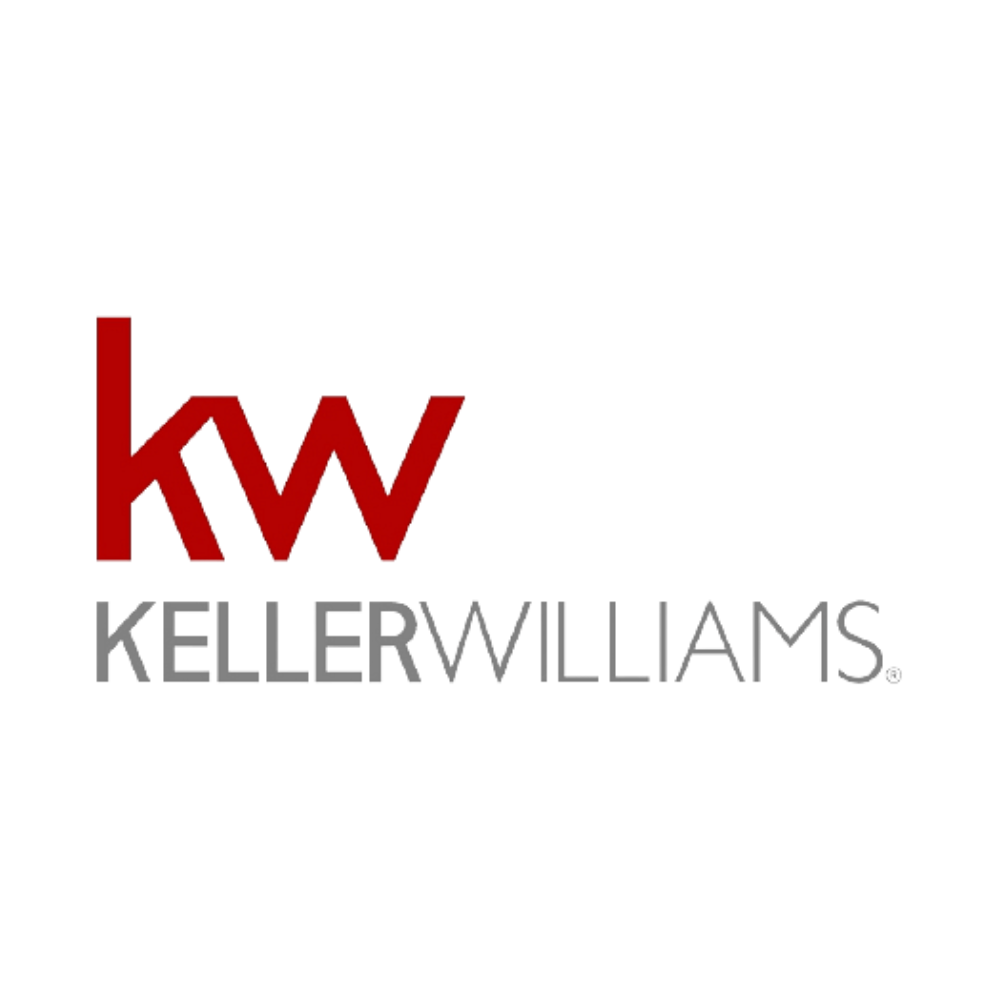 The logo for keller williams is red and gray on a white background.