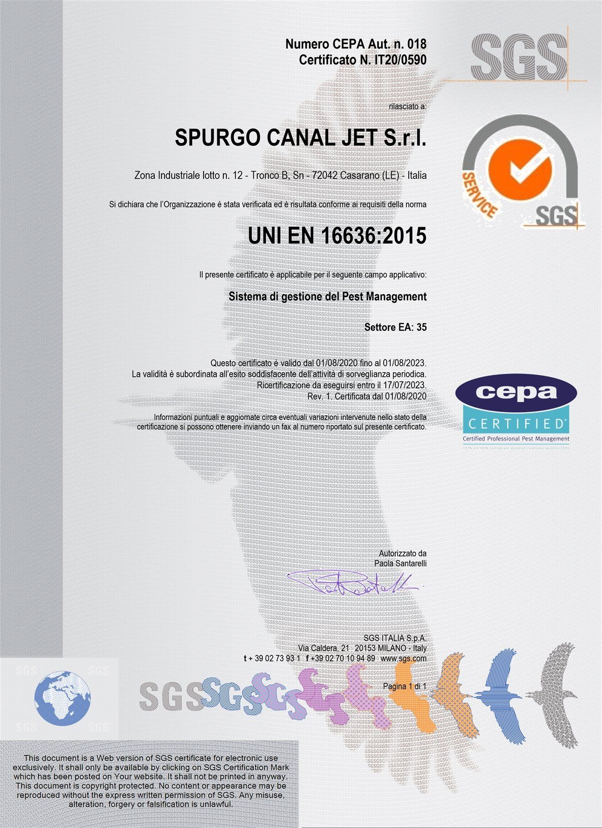 certificazioni