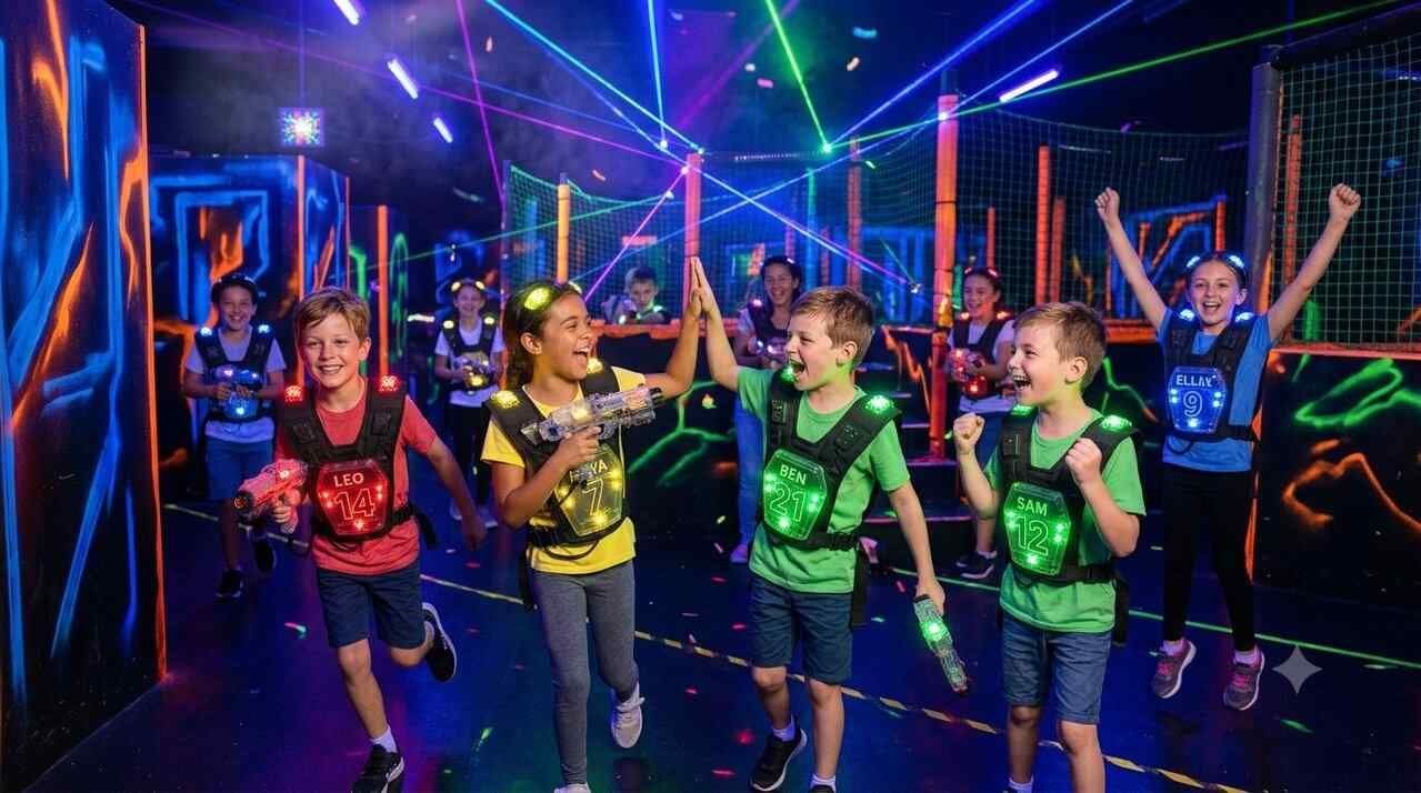 laser tag and vest