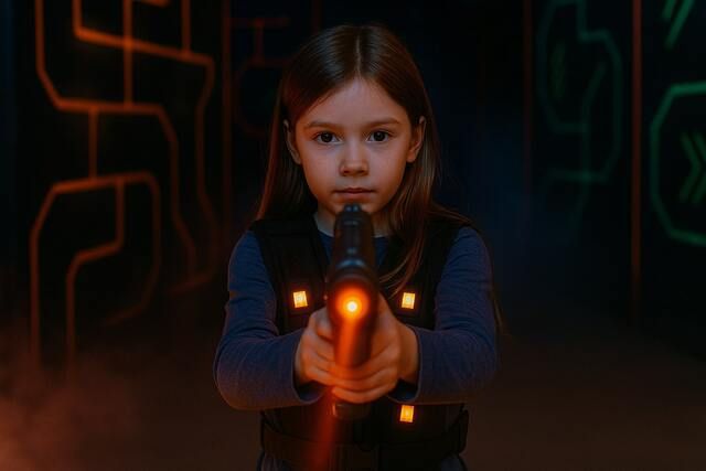 laser tag game