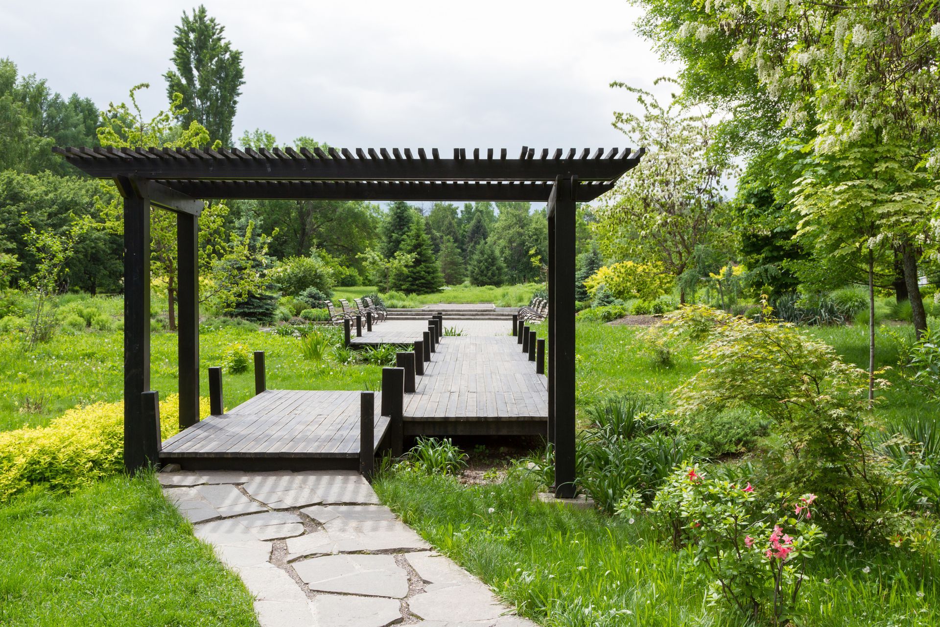 gazebo in legno e tettoie