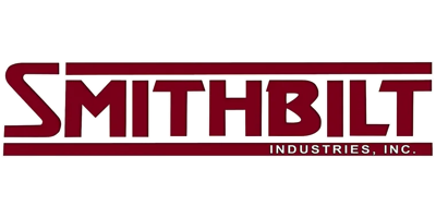 Smithbilt Industries, Inc. logo in maroon. The name is stacked with a horizontal line and text 