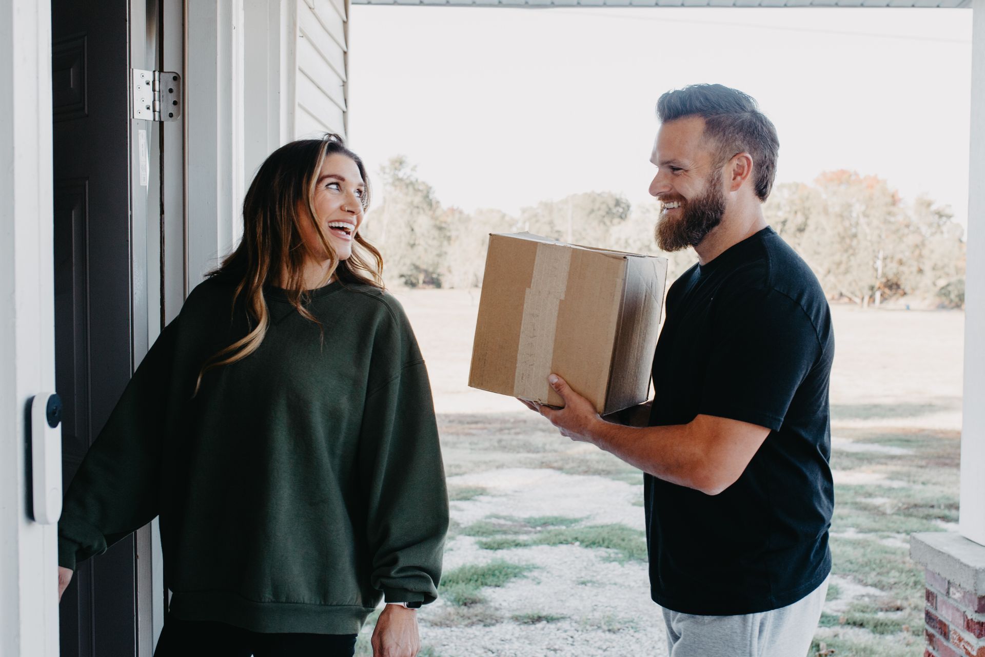 Property managers working