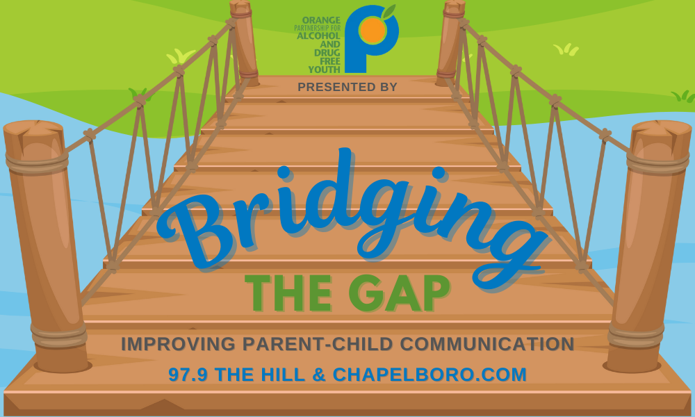 Bridging the Gap: Improving Parent-Child Communication Logo - a wooden bridge over water