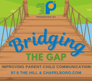 Bridging the Gap: Improving Parent-Child Communication Logo - a wooden bridge over water