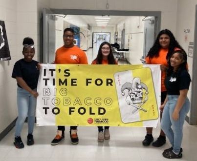 ADAPT Youth promoting Take Down Tobacco